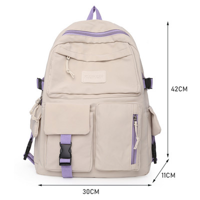 Japonijos mergaičių estetinė kuprinė Mieli mokykliniai krepšiai studentams paaugliams mergaičių kišenės Kawaii moterų nešiojamojo kompiuterio kuprinė Harajuku Mochila