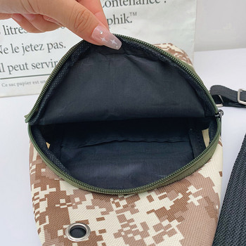 Ανδρική τσάντα μέσης Tactical pouch Τσάντες ανδρικής ζώνης ώμου Σακί ισχίου νάιλον ύφασμα κοιλιά Αδιάβροχο μπανάνα αρσενικό πακέτο Fanny για τηλέφωνο