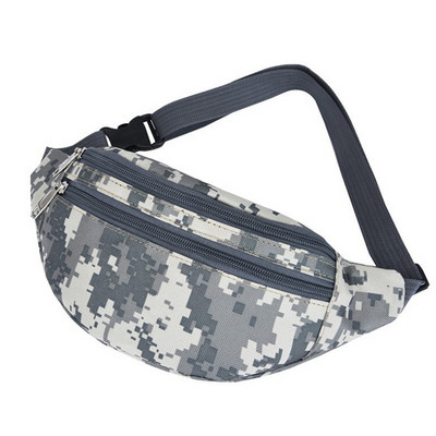 Ανδρική τσάντα μέσης Tactical pouch Τσάντες ανδρικής ζώνης ώμου Σακί ισχίου νάιλον ύφασμα κοιλιά Αδιάβροχο μπανάνα αρσενικό πακέτο Fanny για τηλέφωνο