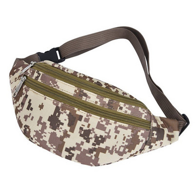 Ανδρική τσάντα μέσης Tactical pouch Τσάντες ανδρικής ζώνης ώμου Σακί ισχίου νάιλον ύφασμα κοιλιά Αδιάβροχο μπανάνα αρσενικό πακέτο Fanny για τηλέφωνο