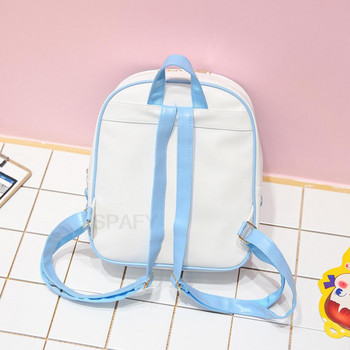 Прозрачни прозрачни раници Дамски Harajuku Bow-knot Itabags Чанти Ученически чанти за момичета тийнейджъри Дизайнерска чанта Ita Bag Чанта за книги Bolsa