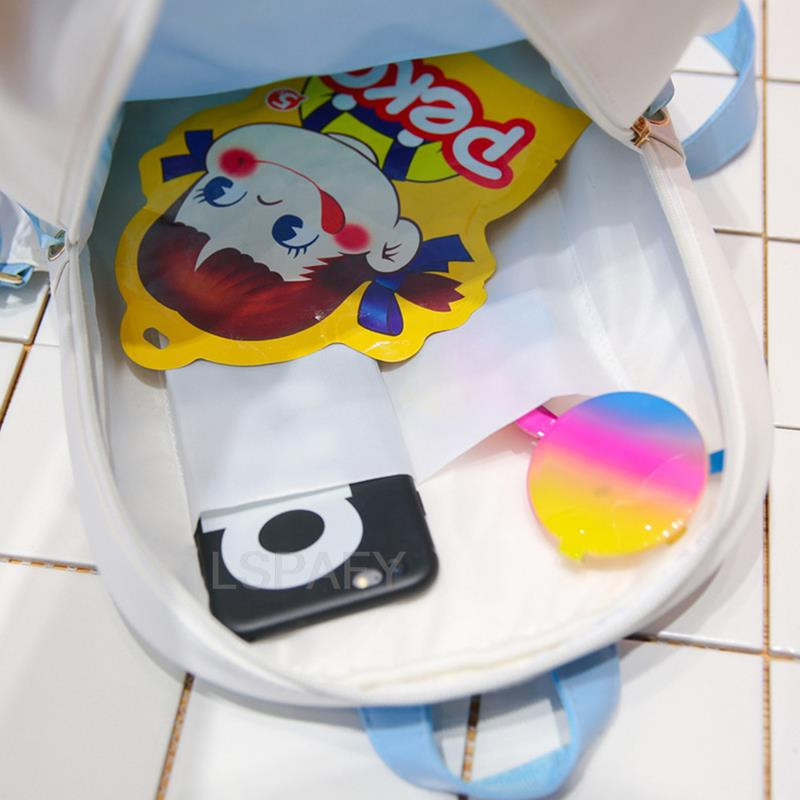 Prozirni prozirni ruksaci Ženske Harajuku mašne Itabags torbe Školske torbe za tinejdžerice Dizajnerska Ita torba Torba za knjige Bolsa