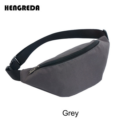 Naiste Fanny Pack 2018 Vöökott Rihmakott Hengreda reisiv puusa tasku 600D veekindel Festival Party Sling rinnakorv