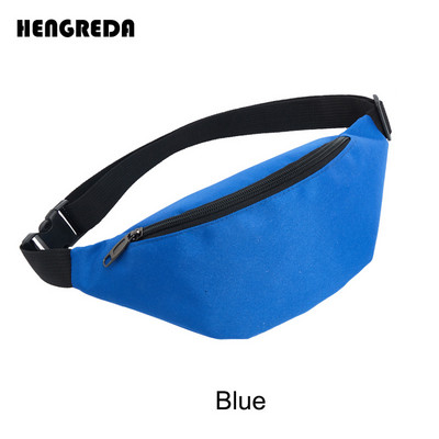 Naiste Fanny Pack 2018 Vöökott Rihmakott Hengreda reisiv puusa tasku 600D veekindel Festival Party Sling rinnakorv