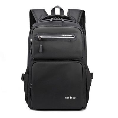 Főiskolai 15,6 hüvelykes laptop hátizsák nagy kapacitású vízálló férfi hátizsák Unisex divatos számítógépes iskolatáska utazótáska Mochilas