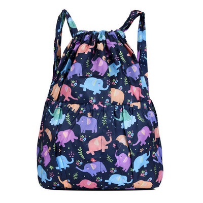 2022. gada modes vintage aukliņu mugursomas sievietēm, liela ietilpība, ziedu etniskā stila ūdensnecaurlaidīgas neilona mugursomas plecu mugursomas