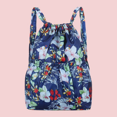 2022. gada modes vintage aukliņu mugursomas sievietēm, liela ietilpība, ziedu etniskā stila ūdensnecaurlaidīgas neilona mugursomas plecu mugursomas