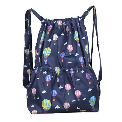 2022. gada modes vintage aukliņu mugursomas sievietēm, liela ietilpība, ziedu etniskā stila ūdensnecaurlaidīgas neilona mugursomas plecu mugursomas