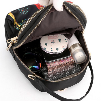 Платнена мини раница Oxford 2023 Дамски модни водоустойчиви училищни чанти за тийнейджъри Многофункционална износоустойчива пътна чанта Mochila