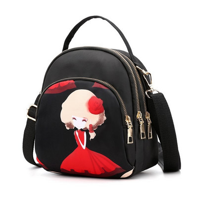 Oxford szövet mini hátizsák 2023 női divatos vízálló iskolatáskák tizenéveseknek, többfunkciós kopásálló utazótáska, Mochila