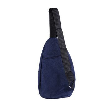 Τσάντα στήθους μέσης Μικρό καμβά στήθος για άνδρες Γυναικείες τσάντες χιαστί Hip hop Streetwear Τσάντα Fanny Pack Πολυλειτουργικό