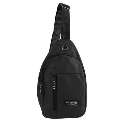 Geantă de piept în talie Pachet mic de piept din pânză pentru bărbați, femei, genți de tip crossbody, geantă hip hop streetwear, pachet multifuncțional