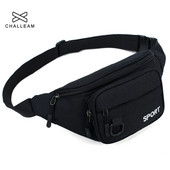 Női Férfi Vízálló deréktáska Uniszex Futó Sport Mellkas Fanny Pack Mobiltelefon Fitness Kék Piros Fekete Övtáska Fannypack 193