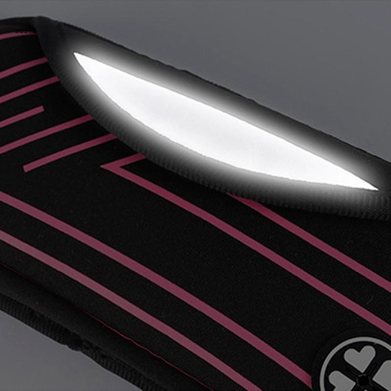 X7YA ūdensizturīgs sporta jostas jostas somiņa Fanny Pack skriešanas kempings pārgājieniem ar rāvējslēdzēju