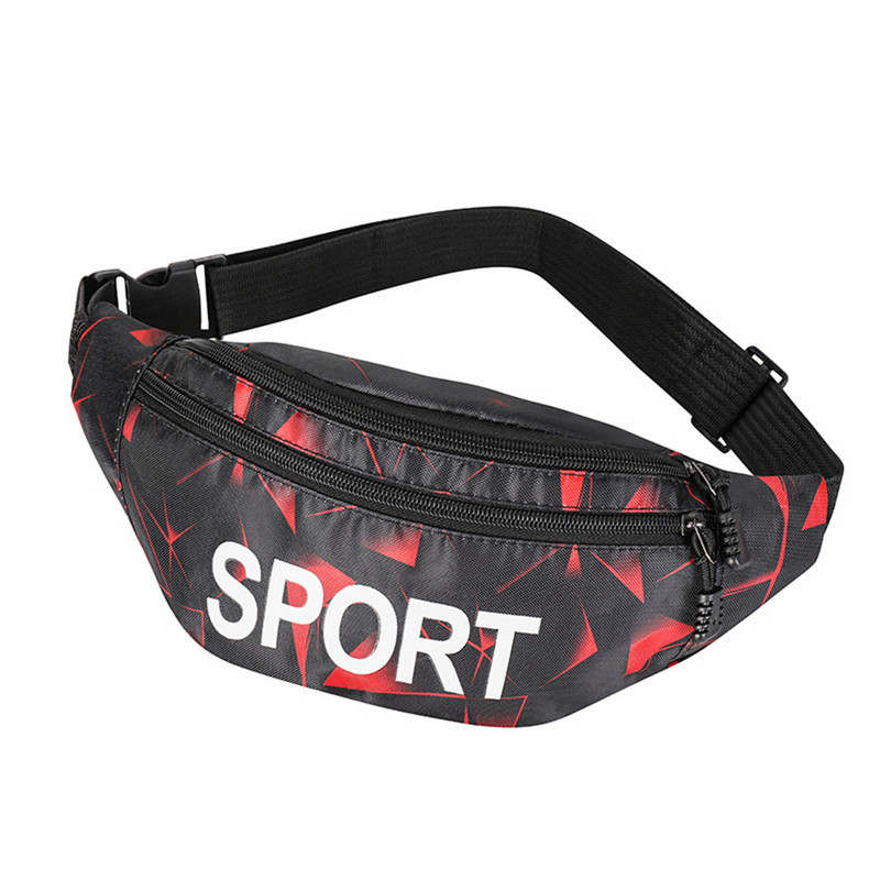 Trükitud vöökott Naistele Fanny Pack Tüdrukutele Tagakott Reisi vöökott Naistele Vöökott Välispordile Mobiiltelefoni kott Rahakott