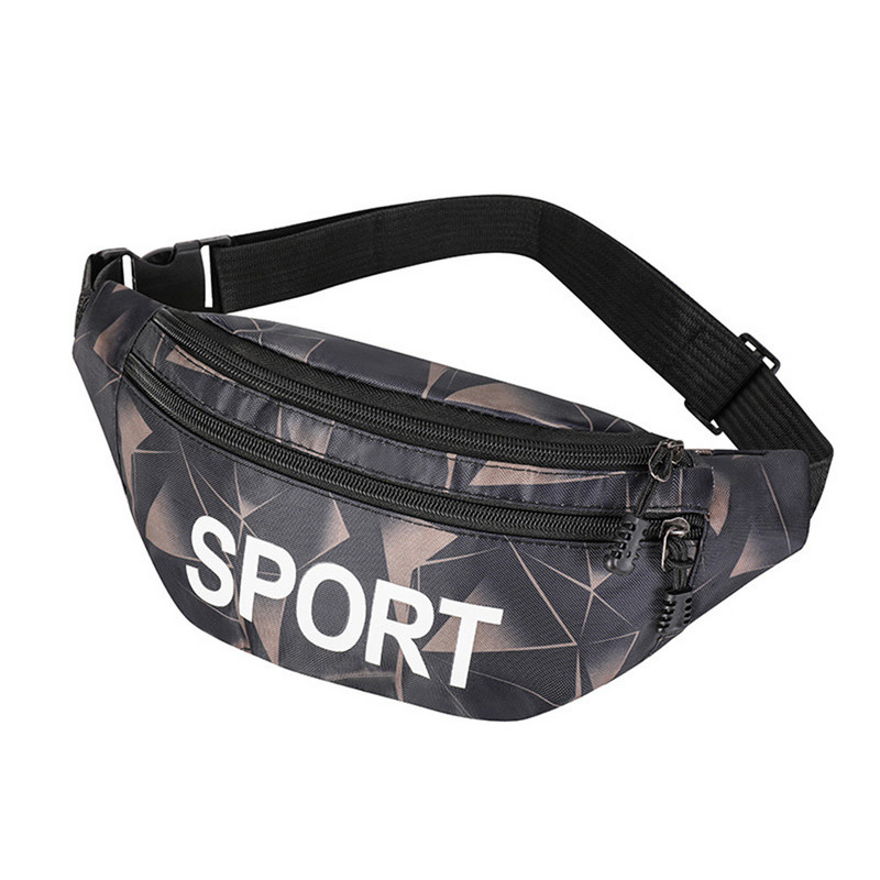 Trükitud vöökott Naistele Fanny Pack Tüdrukutele Tagakott Reisi vöökott Naistele Vöökott Välispordile Mobiiltelefoni kott Rahakott