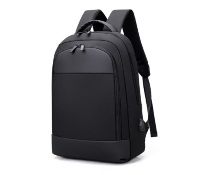 Oksfordas auduma mugursoma daudzfunkcionāla biznesa ūdensnecaurlaidīga soma klēpjdatoram, 15,6 collu USB uzlādes mugursoma skolas somas pret zādzībām