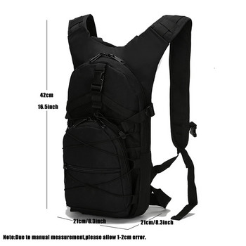 Ανδρικό 15L Military Tactical Backpack Molle Σακίδιο πλάτης για πεζοπορία αναρρίχησης κάμπινγκ υπαίθρια αδιάβροχη τσάντα ποδηλασίας Mochila