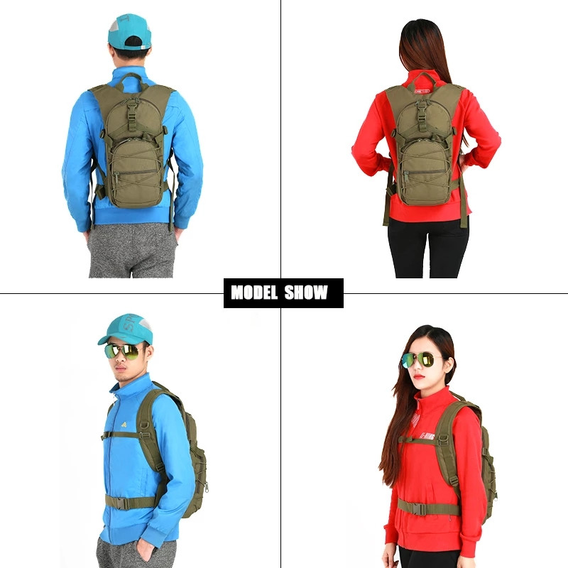 Meeste 15-liitrine sõjaline taktikaline seljakott Molle seljakott matkamiseks ronimiseks telkimiseks välitingimustes veekindel jalgratta rattakott Mochila