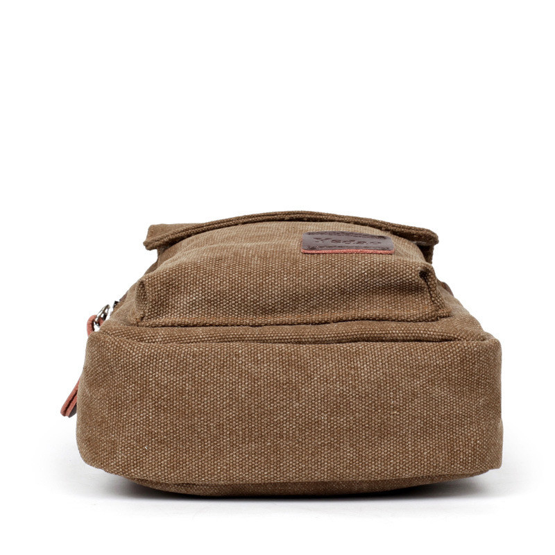 Krūšu soma Vīriešu plecu soma Audekla jostassoma Kurjersoma Crossbody Bag Regulējamas Kabatas Rokassomas 2019