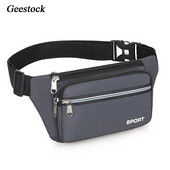 Geestock Genți de umăr pentru piept pentru bărbați, genți de nailon pentru talie, geanți, genți de curea ocazionale pentru femei, rucsac de călătorie pentru sporturi în aer liber