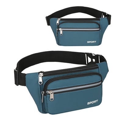 Geestock Genți de umăr pentru piept pentru bărbați, genți de nailon pentru talie, geanți, genți de curea ocazionale pentru femei, rucsac de călătorie pentru sporturi în aer liber