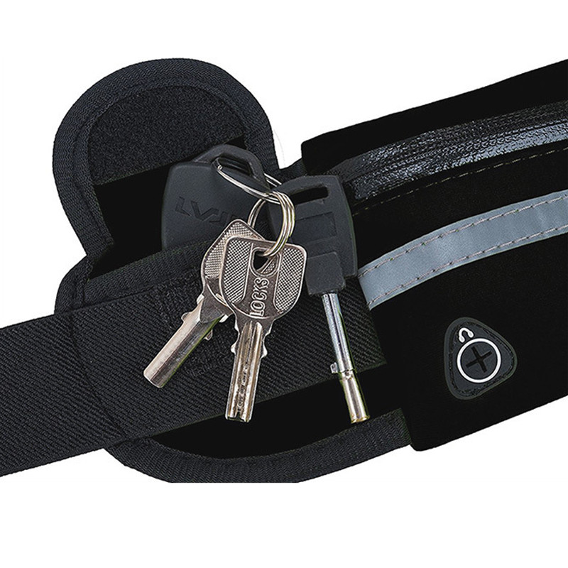 Vidukļa komplekti Skriešanas soma Āra sporta vidukļa soma vīriešiem Sievietēm pastaigu makšķerēšanas jostasvieta ar ūdens pudeli Mobilais tālrunis ūdensizturīgs