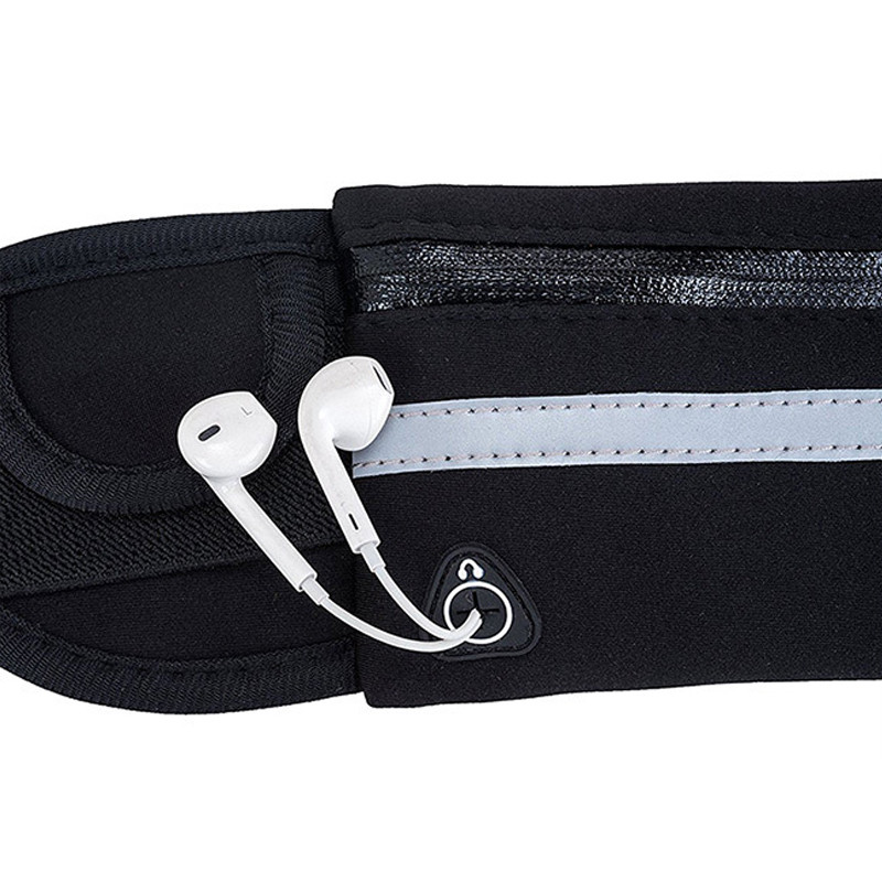 Vidukļa komplekti Skriešanas soma Āra sporta vidukļa soma vīriešiem Sievietēm pastaigu makšķerēšanas jostasvieta ar ūdens pudeli Mobilais tālrunis ūdensizturīgs
