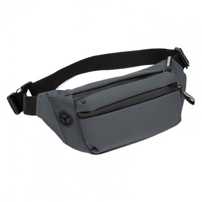 Vidukļa soma ar vairākām kabatām Ūdensnecaurlaidīga Oksfordas auduma ātri noņemama sprādze, regulējama vīriešu Fanny Pack Crossbody krūškurvja soma