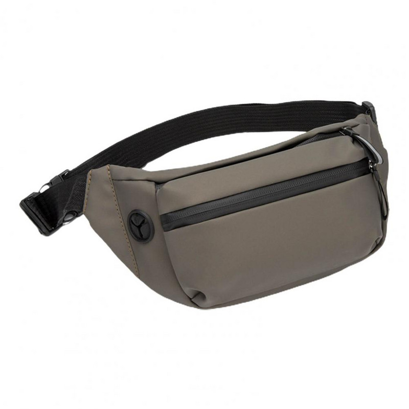 Vidukļa soma ar vairākām kabatām Ūdensnecaurlaidīga Oksfordas auduma ātri noņemama sprādze, regulējama vīriešu Fanny Pack Crossbody krūškurvja soma