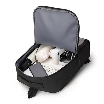 Мъжка раница Многофункционална водоустойчива чанта Раница USB зареждане Бизнес раница за лаптоп Голям капацитет 15,6 инча Ученическа чанта