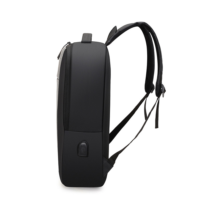 Vīriešu mugursoma daudzfunkcionāla ūdensnecaurlaidīga soma mugursoma ar USB uzlādi biznesa klēpjdatora mugursoma liela ietilpība 15,6 collu skolas soma