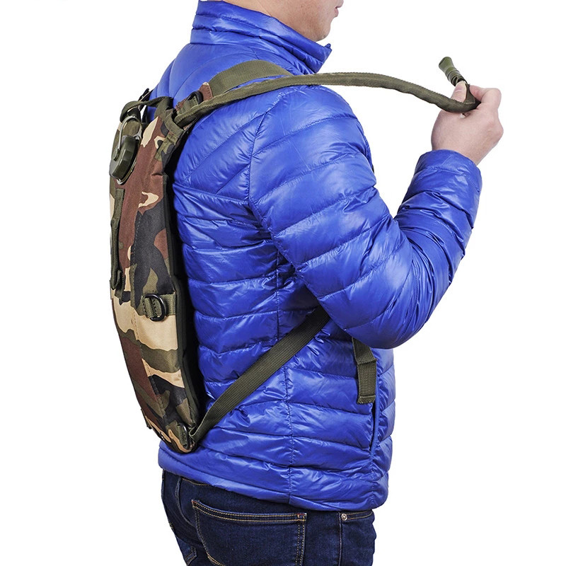 Rucsac tactic de hidratare, 3L, impermeabil, husă militară cu apă, pentru camping în aer liber, drumeții, rucsacuri Huntin pentru sistem de băut