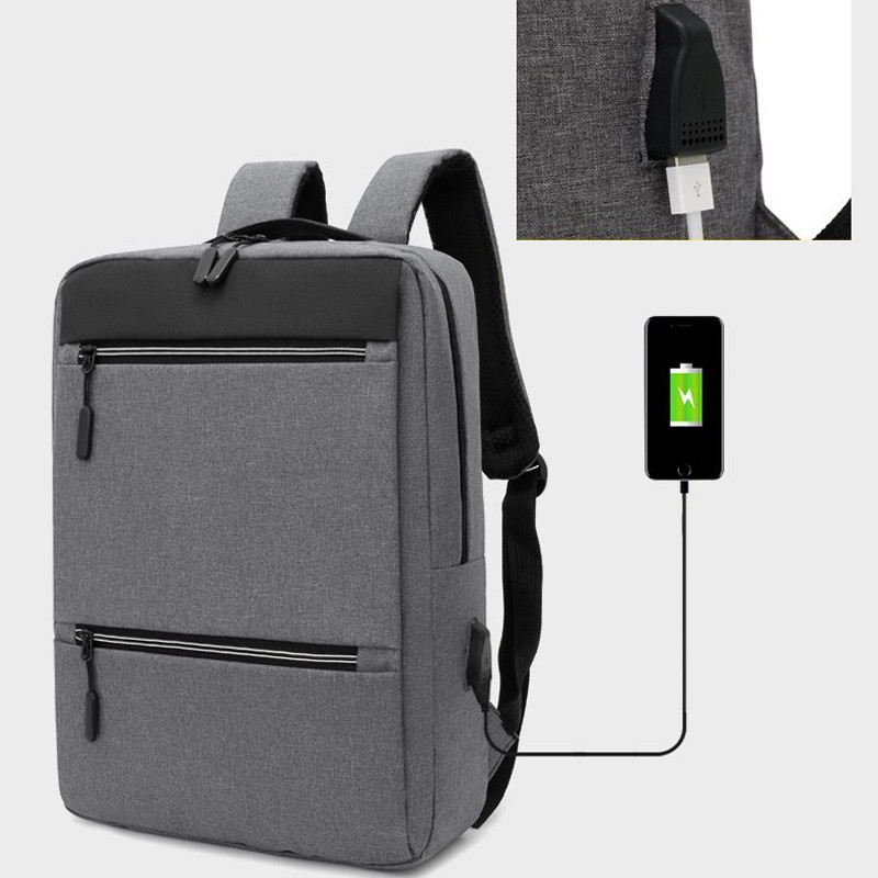 Divat hátizsák Multifunkcionális vízálló iskolatáska férfi üzleti laptop hátizsák USB töltőtáska Mochilas hátizsák