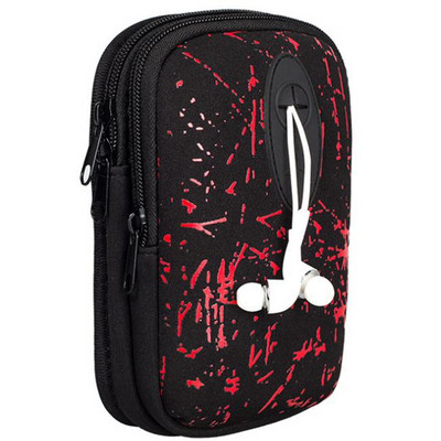 Bisi Goro 2021 új koreai taktikai uniszex sport mobiltelefon többfunkciós kültéri divat futózsebek lábszár derék csípőtáska