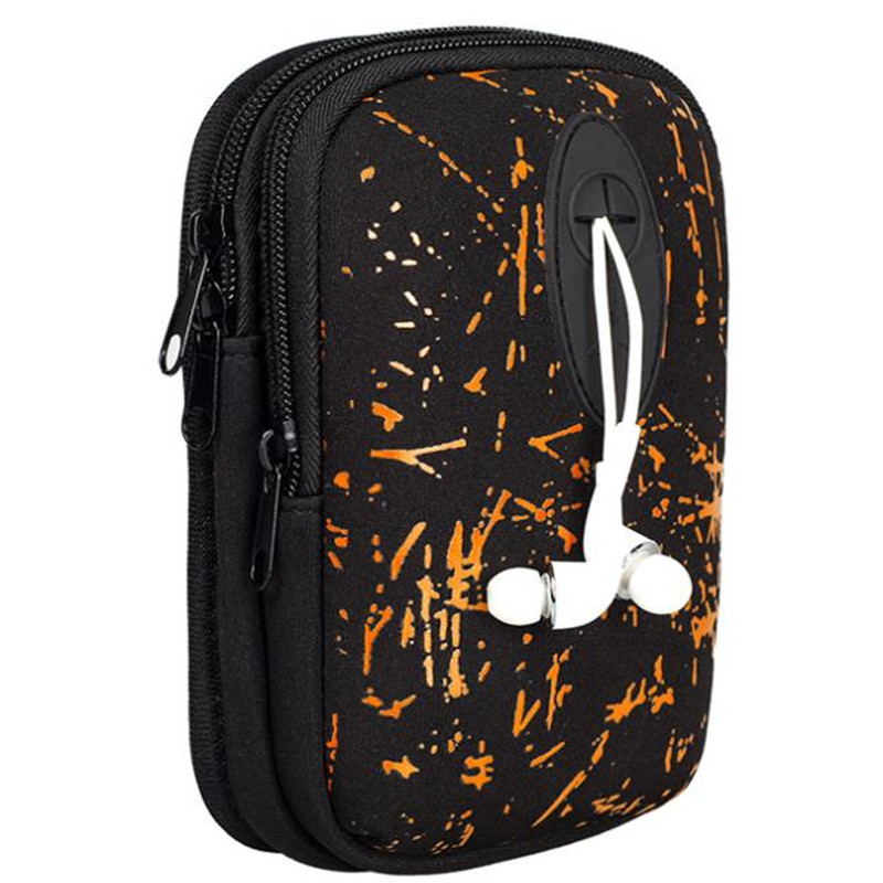 Bisi Goro 2021 új koreai taktikai uniszex sport mobiltelefon többfunkciós kültéri divat futózsebek lábszár derék csípőtáska