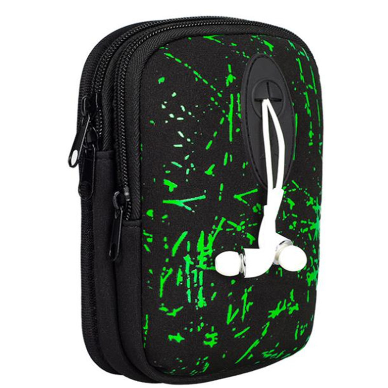 Bisi Goro 2021 új koreai taktikai uniszex sport mobiltelefon többfunkciós kültéri divat futózsebek lábszár derék csípőtáska