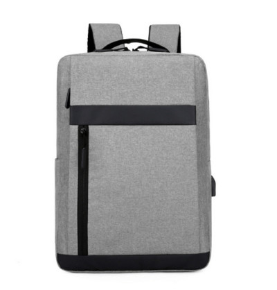 Vīriešu mugursoma Daudzfunkcionālas ūdensnecaurlaidīgas somas Biznesa klēpjdatora mugursoma USB uzlādes mugursoma Lielas ietilpības ceļojumu somas mochila