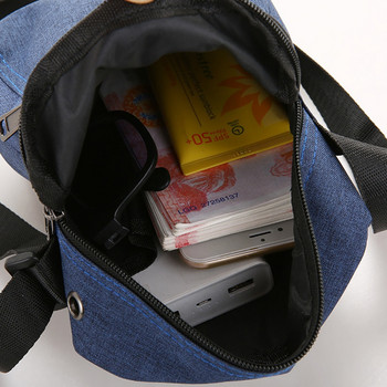 Нова мъжка чанта Messenger Чанти през рамо Чанти за пътуване Портмоне Малък пакет с прашка Работен бизнес Лека водоустойчива чанта за открито