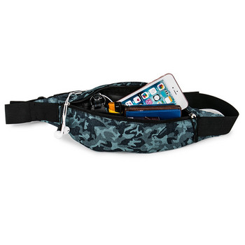 Дънкова спортна камуфлажна чанта през рамо през рамо Мъжка туристическа водоустойчива чанта за кръст Run Дамска чанта за колан Chestbag Army Fan Fanny Pack