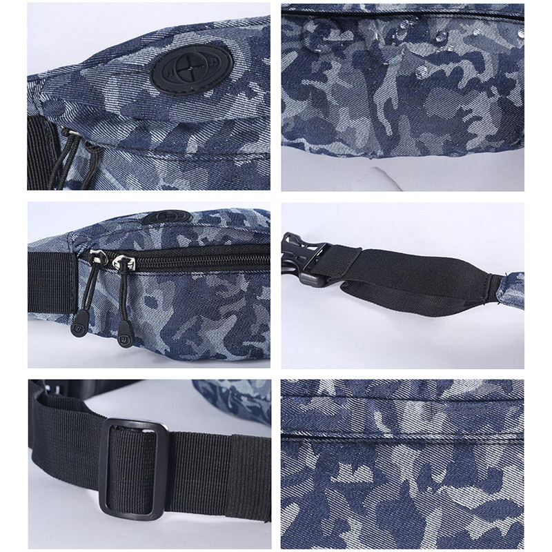 Farmer Sport terepszínű Crossbody válltáska férfi utazó vízálló deréktáska Run női övtáska Chestbag Army fan Fanny Pack