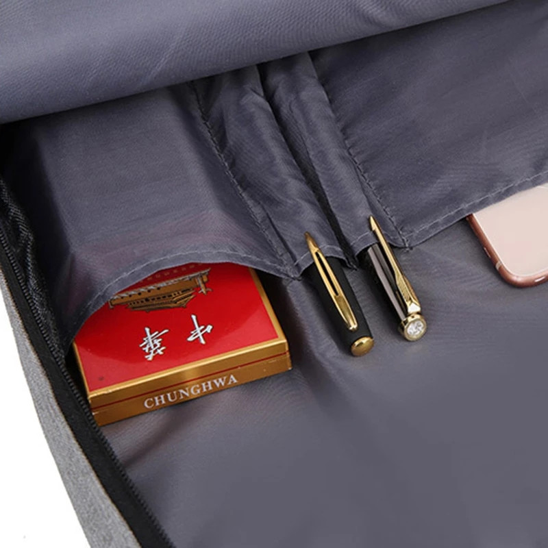 Férfi hátizsák, többfunkciós vízálló táska 15,6 hüvelykes laptoptáska USB-töltővel, üzleti hátizsák, lopásgátló iskolatáska, utazótáska