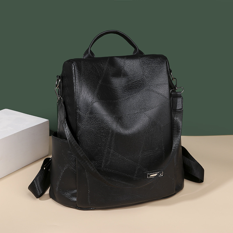 Női hátizsák Divat iskolatáska lányoknak Kiváló minőségű szabadidős válltáska Sac A Dos Vintage hátizsák női bőrtáska