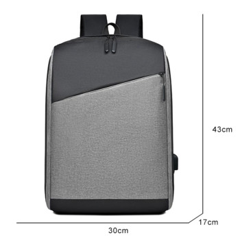 Мъжка раница Многофункционална USB чанта за зареждане за мъжка бизнес раница за лаптоп 15,6 инча Водоустойчива раница за пътуване Mochila