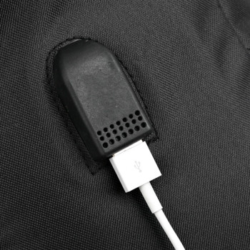 Ανδρικό σακίδιο πλάτης πολλαπλών λειτουργιών USB τσάντα φόρτισης για ανδρικό επαγγελματικό σακίδιο πλάτης φορητού υπολογιστή 15,6 ιντσών αδιάβροχο πακέτο πλάτης ταξιδιού Mochila