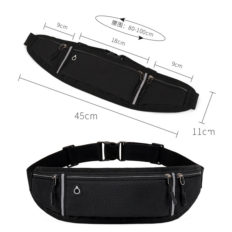Profesionāla skriešanas vidukļa soma vīriešiem sievietēm sporta jostas maciņa mobilā telefona maciņa slēptā maciņa sporta zāle sporta somas skriešanas jostas jostas komplekts