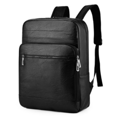 Férfi hátizsák többfunkciós PU bőr laptop hátizsák Vízálló notebook táska iskolatáskák lopásgátló Mochila hátizsák