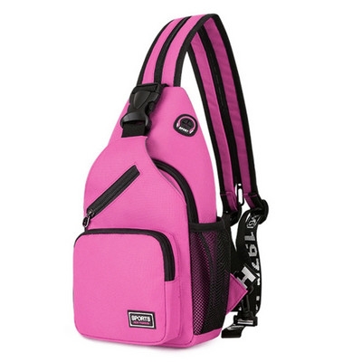 Unisex Small Sling seljakott mitmeotstarbeline veekindel Crossbody õlakott Rinnakott Reisimatkale Suure mahutavusega päevakott