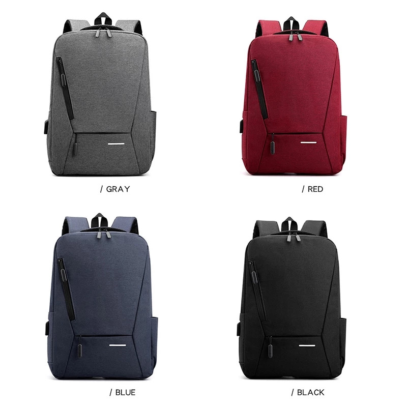 Új laptop USB hátizsák Multifunkcionális számítógépes iskolatáska Lopásgátló Üzleti Utazási Napizsákok Férfi Szabadidő Hátizsák Mochila