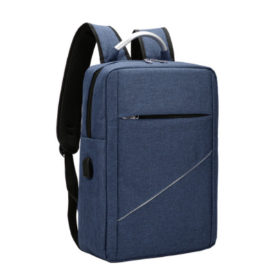 Ikdienas mugursoma vīriešiem Ūdensnecaurlaidīgas somas biznesam klēpjdatoram USB uzlādes mugursoma Skolas soma Pretaizdzīšanas ceļojumu dienassoma Mochila